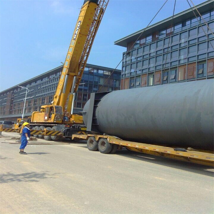 张金镇大型吊装作业